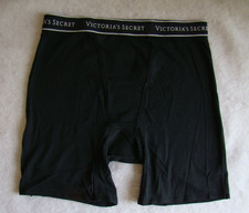 New Victoria s Secret Black High Waist Cotton Boxer Brief Boyshort Panty