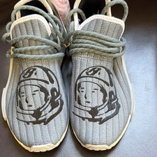 ICE Creamジャンピングドッグ宇宙飛行士ロケットタグT白LファレルBBC adidas BBC Ice Cream x Pharrell x NMD Human Race Astronaut for