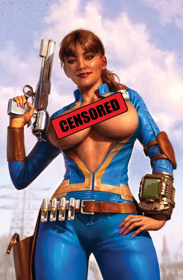 VALKYRIE SAVIORS #1 Fallout Cosplay Topless Virgin Variant LTD To ONLY 100 RARE