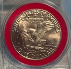 1973-S Eisenhower Silver Dollar Uncirculated 40% Silver $1 US Mint Coin — photo 3