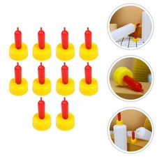 10Pcs Lamb Milk Feeder Nipples Pacifier for Livestock Bottle Feeding