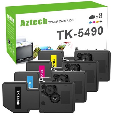 4 XXL Toner Kompatibel für Kyocera TK-5490 PA2101cx MA2101cfx MA2101cwfx Plus