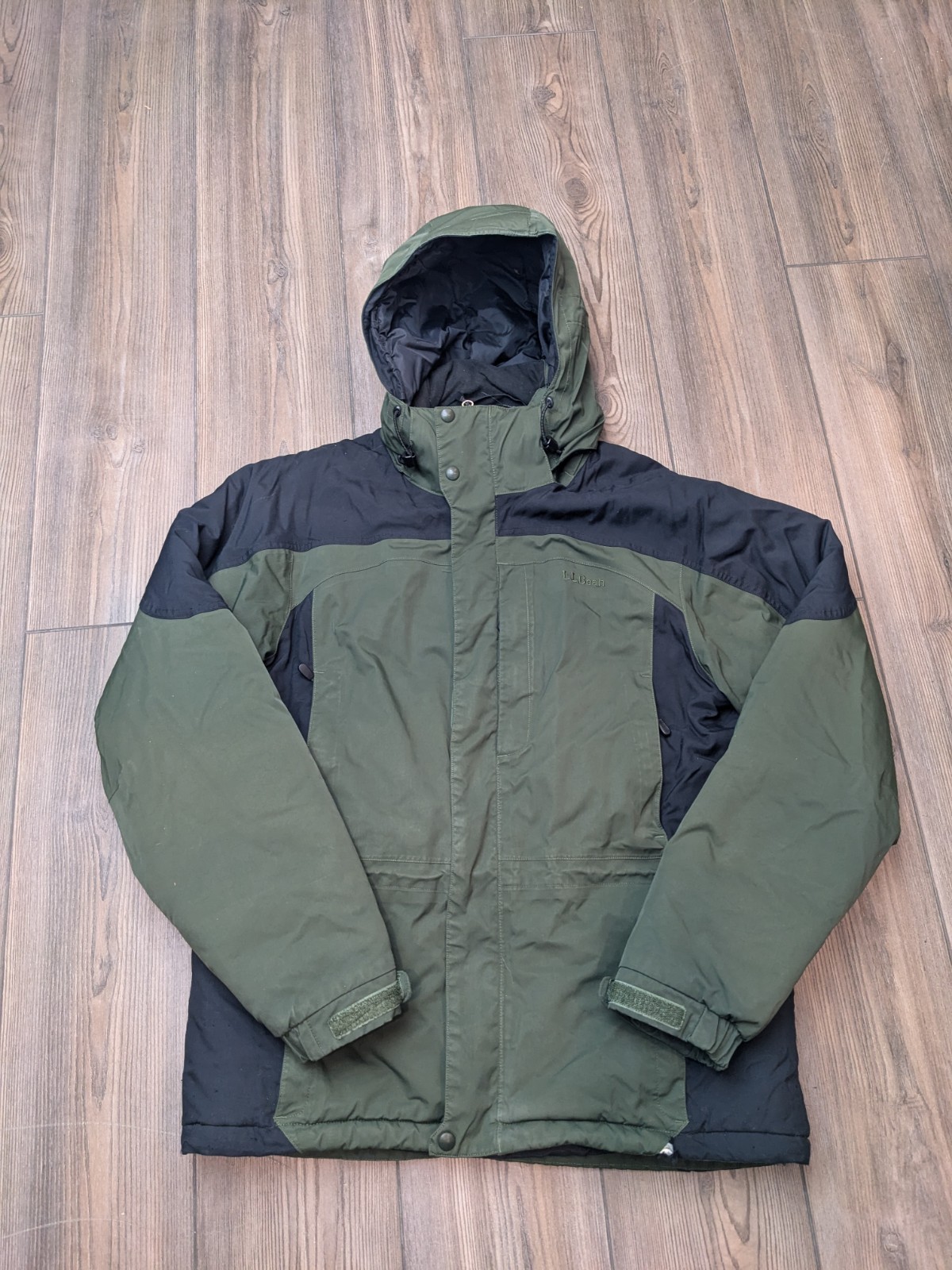LL Bean Jacket Ripstop Nylon Thinsulate Quilted M… - image 14