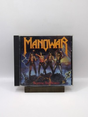 Manowar -Fighting the World - 1987 CD In Good condition - FAST SHIPPING