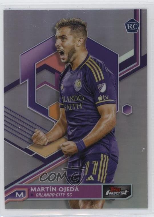 2023 Topps Finest MLS Refractor Martin Ojeda Martín Ojeda #96 Rookie RC 0b3