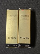 2 x Chanel Sublimage La Creme Yeux Eye Cream 3ml / 0.1oz each