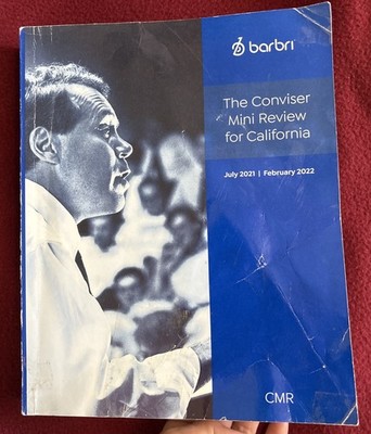 Barbri The Conviser Mini Review for California July 2021-February 
