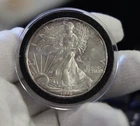 1996 US Silver Eagle $1  Unc (Key Date) Dings