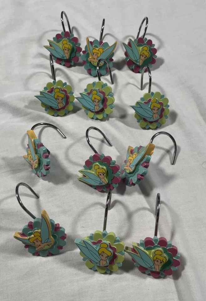 Colgadores de cortina vintage de campanilla de Disney 70" x 63" Foto 4 de 4