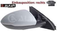 Alkar 6140730 AußEnspiegel Rechts Spiegel AußEn FüR Opel