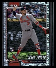 2026 Topps Series 1 Celebration Cesar Prieto RC Opening Day #95 Cardinals