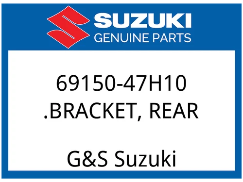 BRACKET, REAR