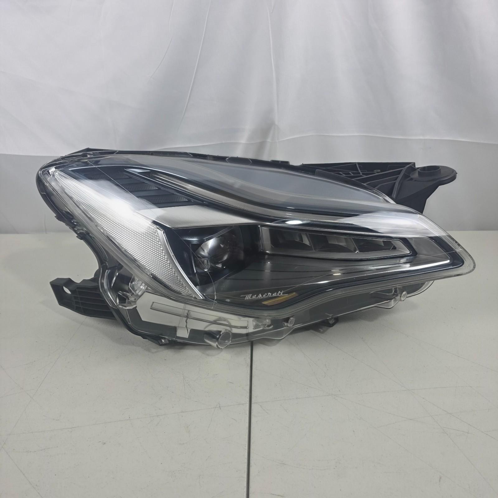 Maserati Quattroporte 2019-2021 Left, right Headlights Pair P/N 670100614