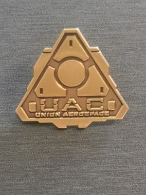 DOOM UAC UNION AEROSPACE Ich habe weitere Pins zu Videospielen in meinem Shop