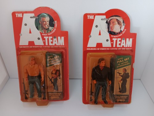 A Team 1983 Galoob Unopened Lot: Hannibal And Face