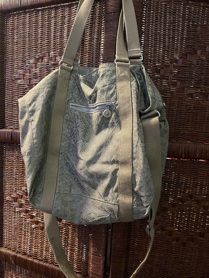 Bolso de Mano Kipling Adara Mediano Gris/Verde Salvia Foto 4 de 4