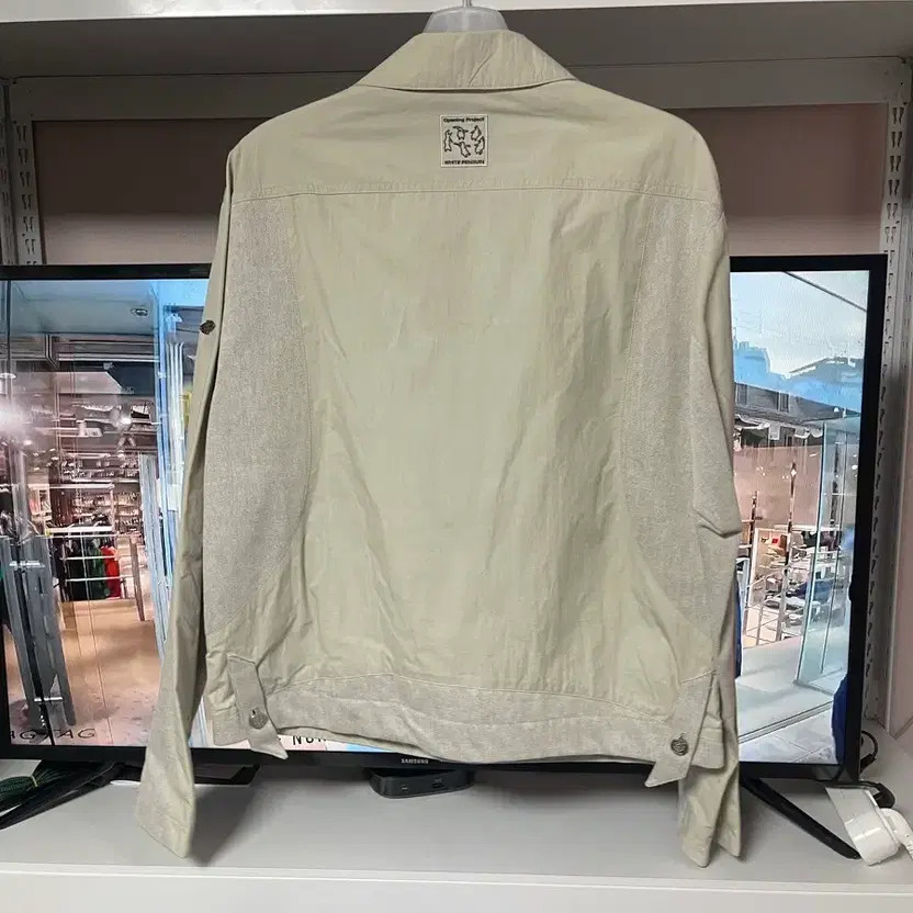 Opening Project Overfit Beige Outer Jacket with T… - image 2