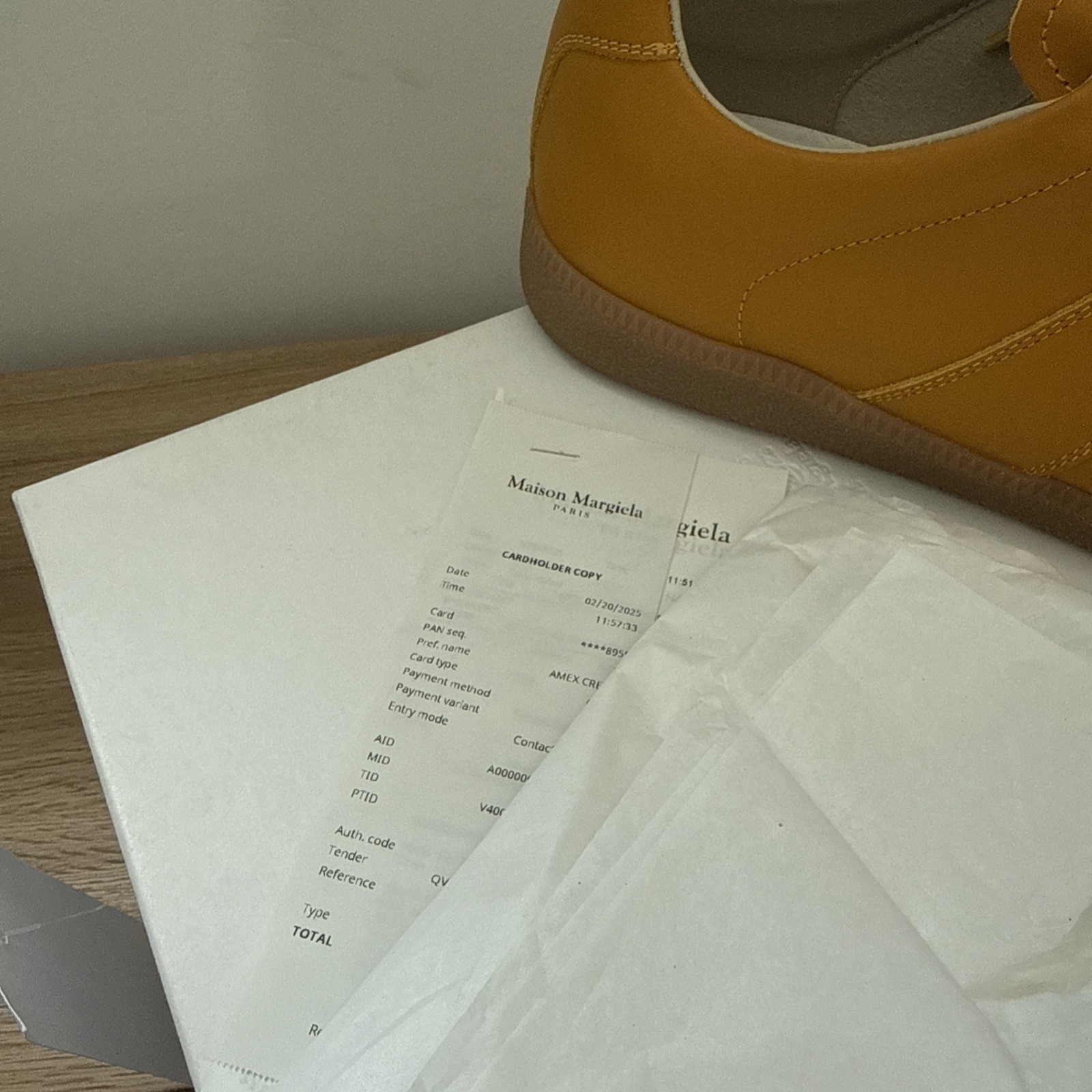 AUTHENTIC Maison Margiela GAT Replica Sneakers Size 46 w/ Reciept image 5