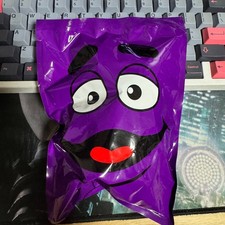 2026 McDonald's Grimace Plush Toy Unopened Singapore Exclusive 