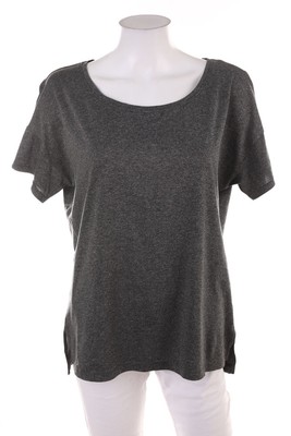 crane T-Shirt Sport Fitness Workout L grau