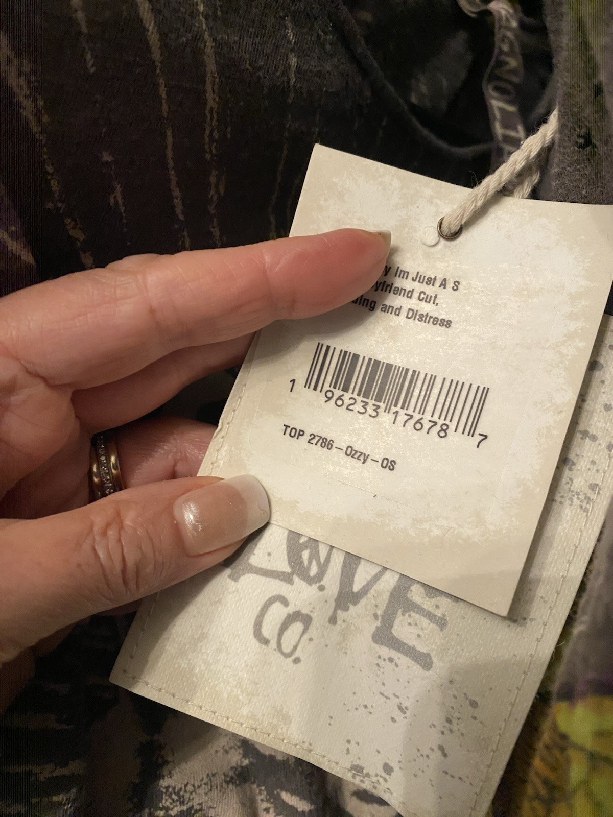 NWT Magnolia Pearl Gray T Shirt 🐿️ Im Just Squirrel Love Lift Me-Sold Out image 3