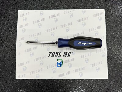 Snap-on Tools USA NEW POWER BLUE PHILLIPS #2 Soft Grip Screwdriver ...