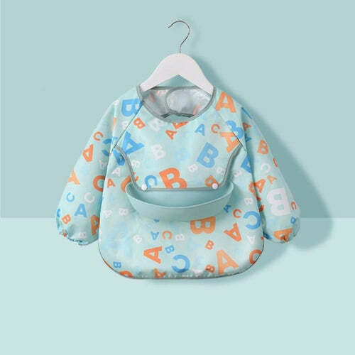 Waterproof Dirty Bib Baby Meal Gown - Picture 8 of 33