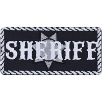 Sheriff AufnäHer Polizei AufbüGler Sheriff Stern Patch Abzeichen Applikation