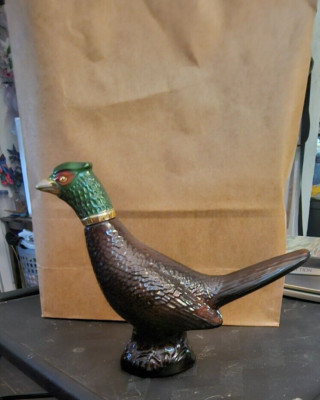 Avon aftershave bottle ringnecked Pheasant 