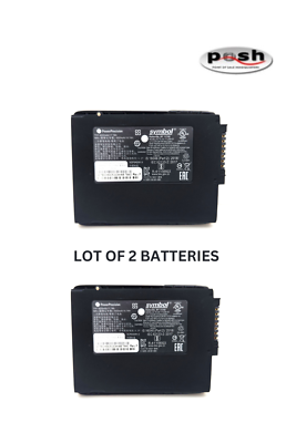 #ad #ad LOT OF 2 Symbol Batteries for Zebra TC7X Mobile Computer PN: BTRY TC7X 46MAH 01 $150.00