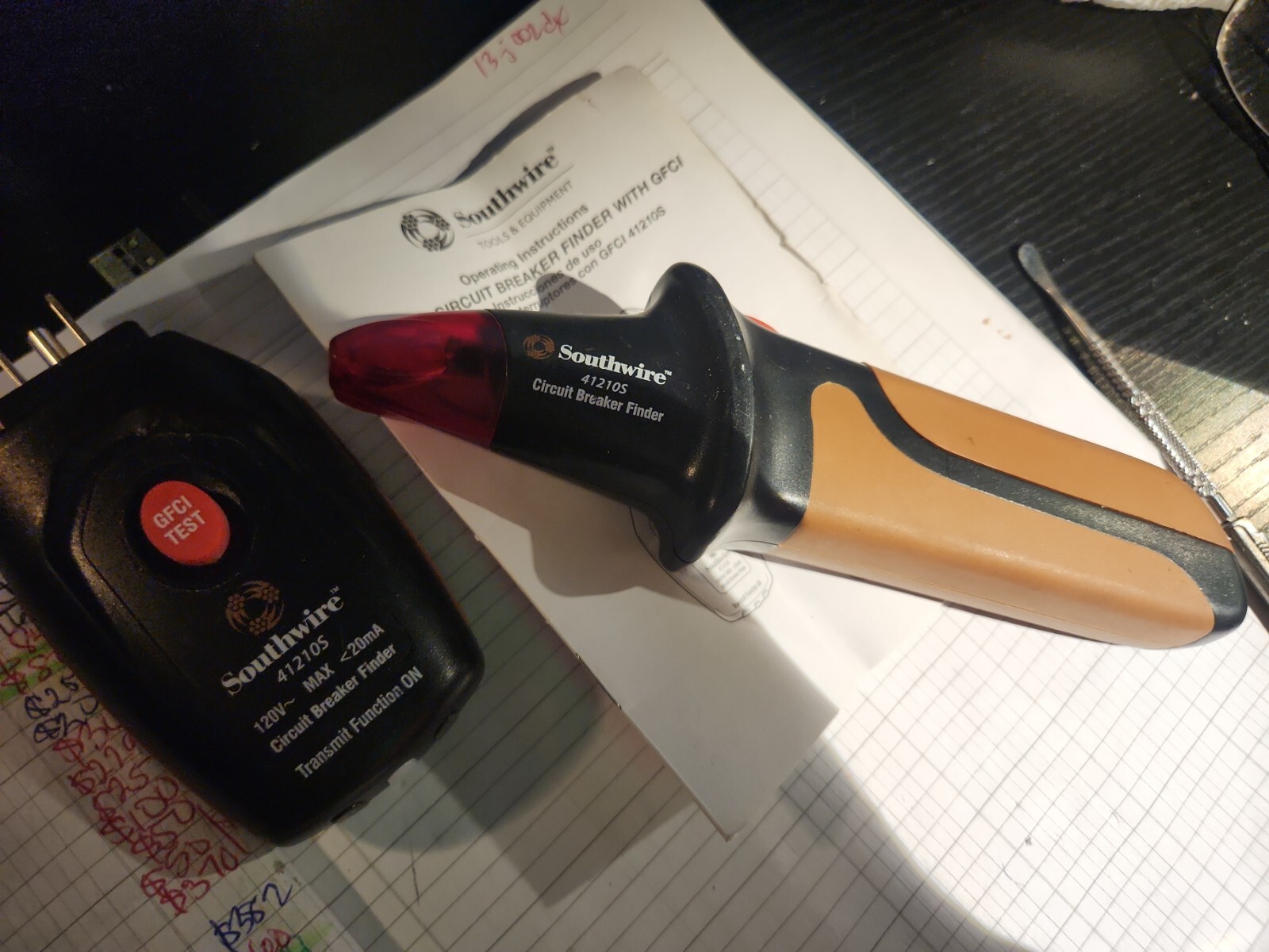 Southwire Tools & Equipment 41210S Circuit Breaker Finder Kit with GFCI