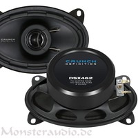 "Crunch DSX462 4X6\" Koax Auto Lautsprecher Set 140 Watt Boxen Oval Paar 10X15Cm"