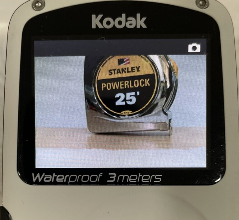 Kodak Zx3 Waterproof HD Video Camera (White) - WORKS GOOD! | eBay