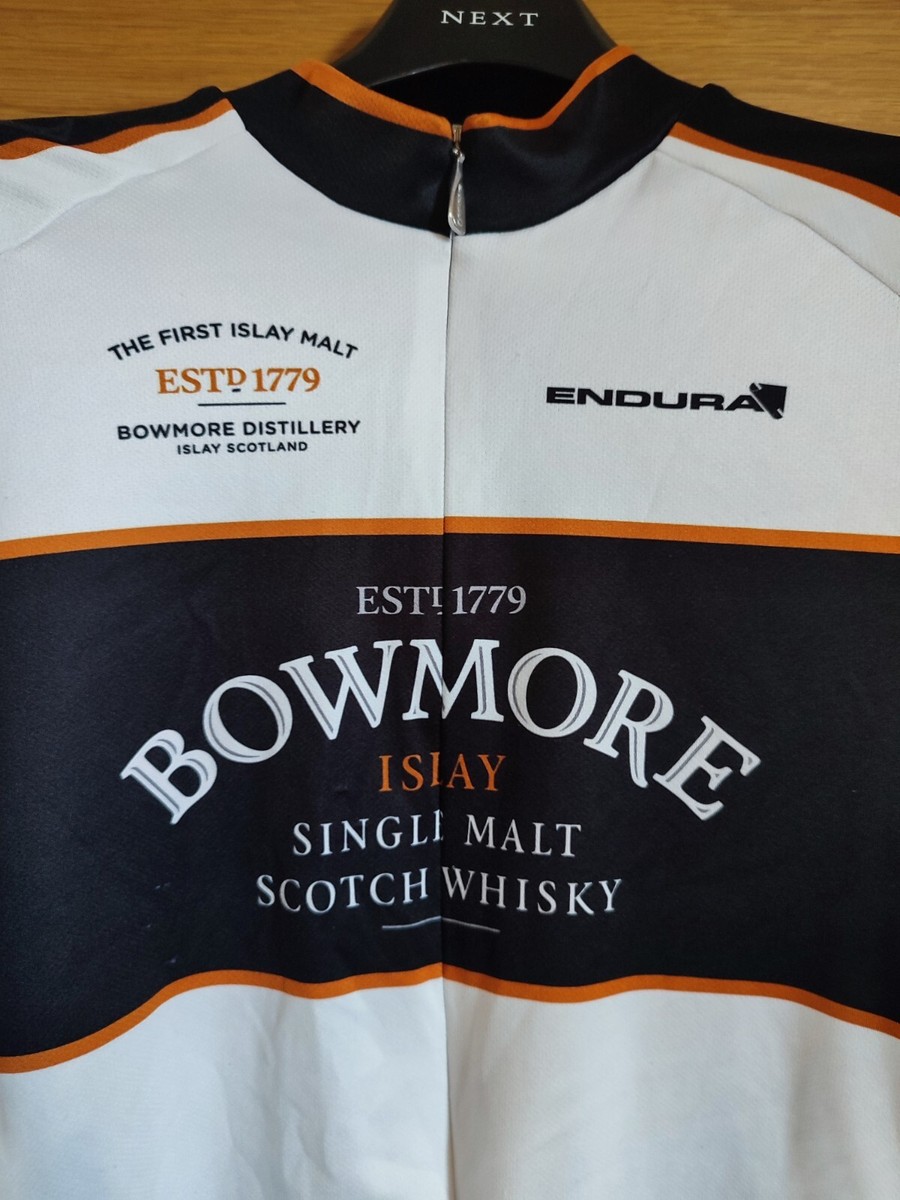 Endura RARE 'BOWMORE' WHISKY Short Sleeved Cycling Jersey