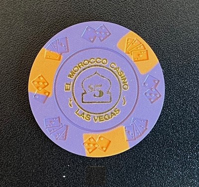 El Morocco, Las Vegas $5 chip