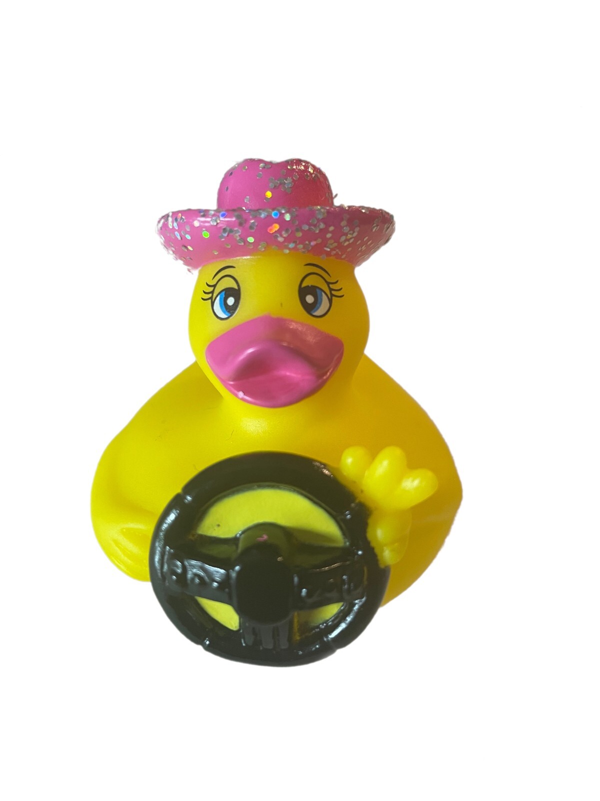 Mrs Sparkle Feather Rubber Duck for Jeeps Duck Duck Jeep Wave Accessory