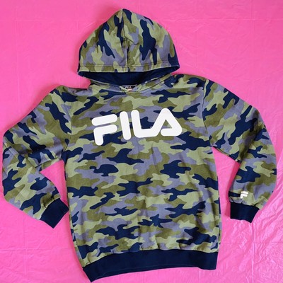 fila camo hoodie