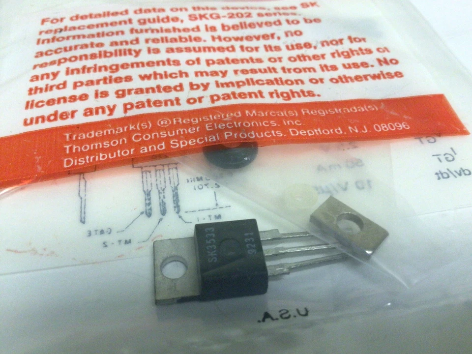 НОВЫЙ, (ЛОТ ИЗ 4) SK СЕРИИ SK3533 5635 TRIAC ВЫПРЯМИТЕЛЬ, БЕСПЛАТНАЯ ДОСТАВКА - Изображение 4 из 4