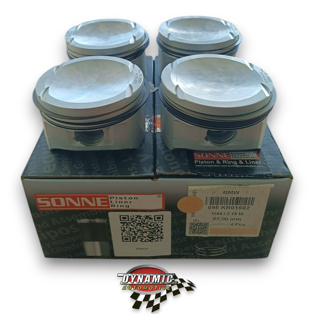 4X 85.50mm PISTON & RING SET FOR BMW M44 M44B19 194S1 E36 Z3