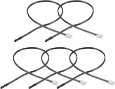5 Pcs 10K NTC Thermistor Probe 15.7 Inch Epoxy Sensitive Temperature Temp Sensor