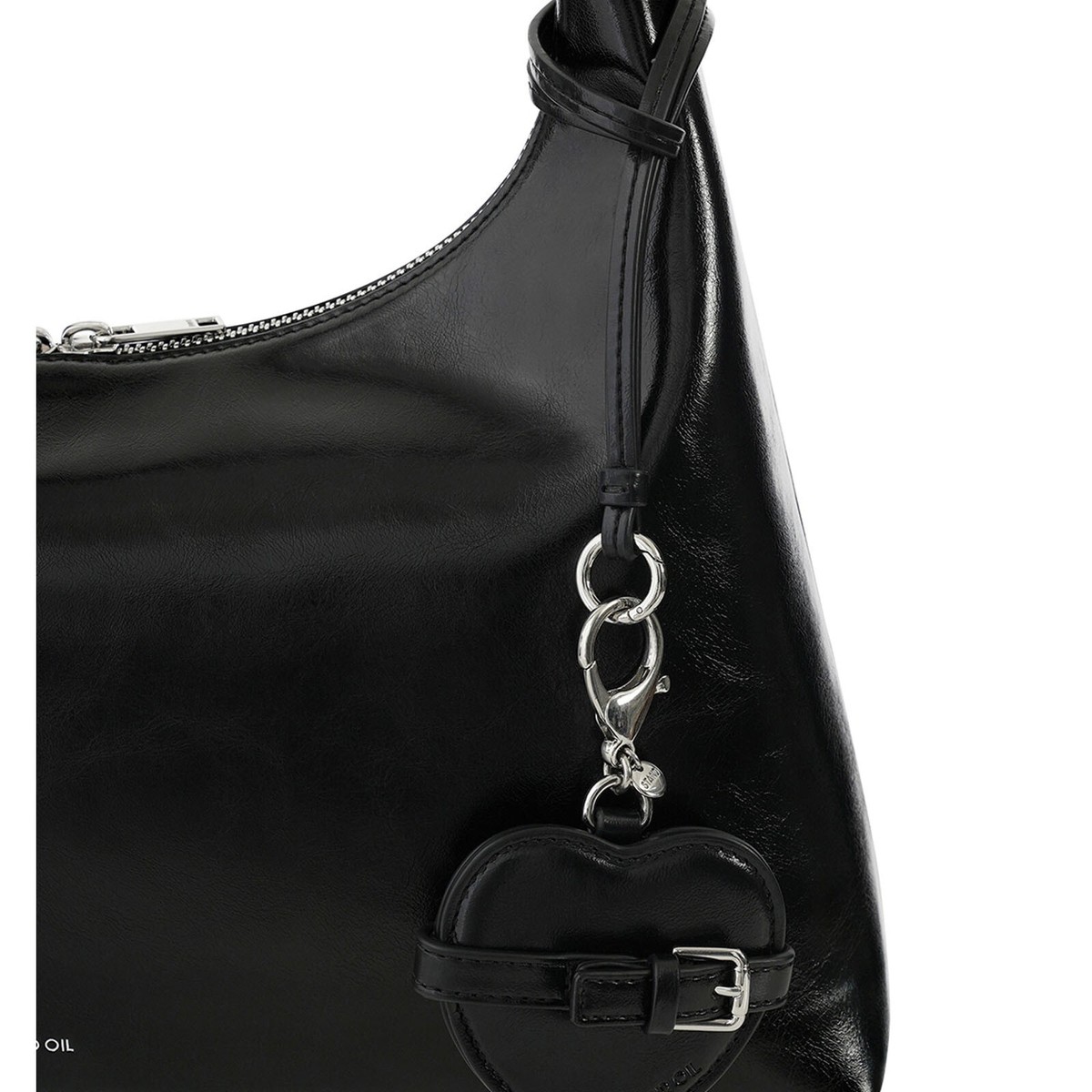 STAND OIL☆Belted Mirror Keyring STAND OIL Belted Mirror Keyring Black Bag Decoration Y2K K