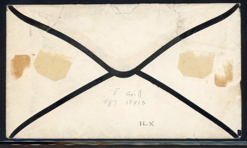 United States 1868 2c Andrew Jackson Sc#87 on Norfolk, Va Mourners Cover RARE - Picture 2 of 2