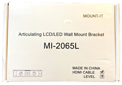 Full Motion TV Wall Mount MI-2065L 23-55'' Articulating LCD LED Bracket VESA 400x