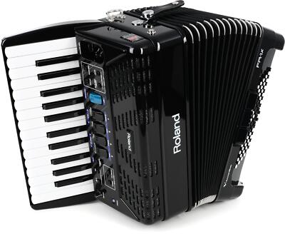 Roland FR-1x Piano V-Accordion - Black | eBay Roland FR-1x Piano V-Accordion - Black | eBay