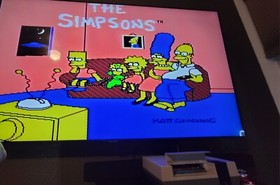 The Simpsons: Bart vs. the Space Mutants (NES, 1991) Cart Only - One Owner