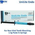 DSI Unilite Endo Endodontic Non Vital Bleaching Whitening Discolored Teeth Paste
