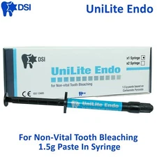 DSI Unilite Endo Endodontic Non Vital Bleaching Whitening Discolored Teeth Paste