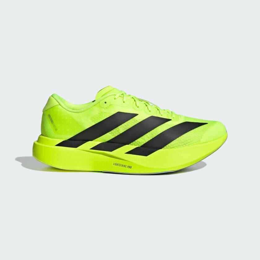 JR3416 adidas Adizero Evo SL Lucid Lemon Core Black Matte Silver