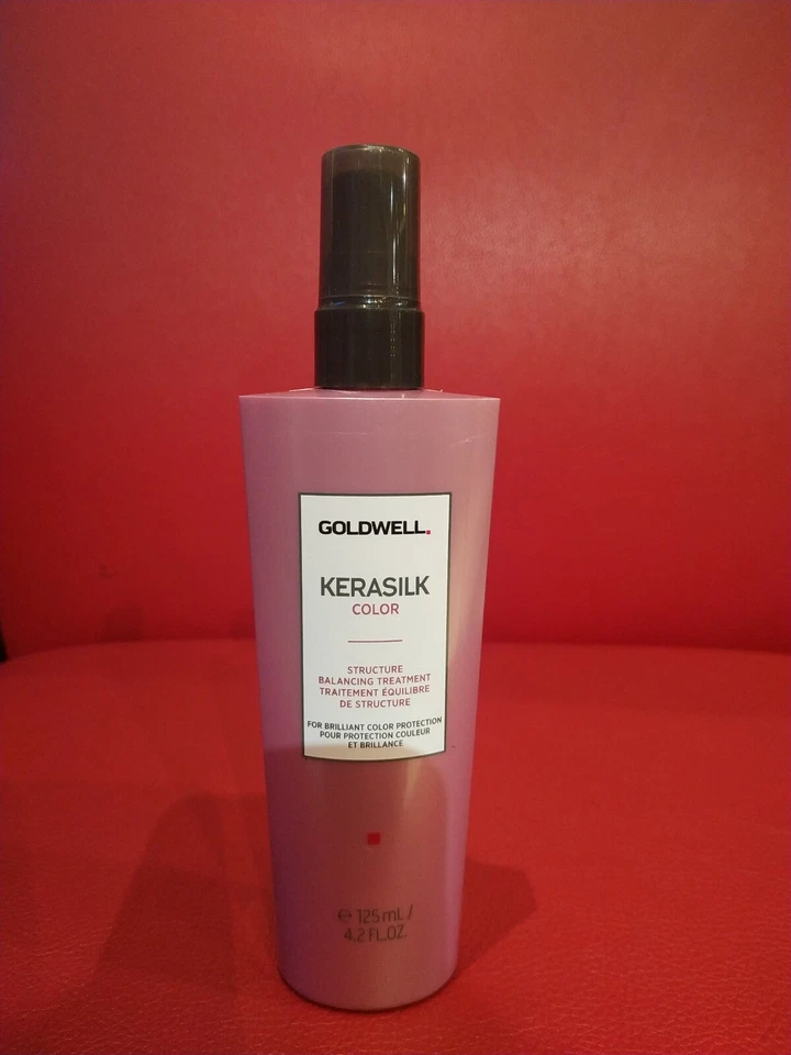 Tratamiento equilibrador de estructura de color Goldwell Kerasilk 4,2 oz / 125 ml. Foto 2 de 3