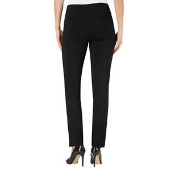 Pantalón ajustado Hilary Radley negro cintura alta control abdomen súper elástico Foto 2 de 4